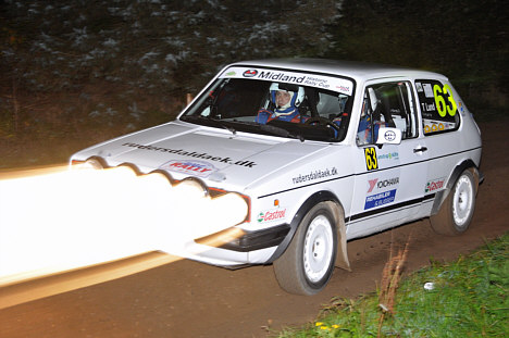 Troels Lund fra Gørlev, havde i dette rally fået en ny andenkører med. Palle Gustafsen fra Ringsted, fik sin debut i DM-sammenhæng og gjorde et meget flot stykke arbejde. Ingen fejl! Det gav pokal og blomster.